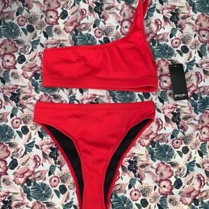Red Nasty Gal bikini